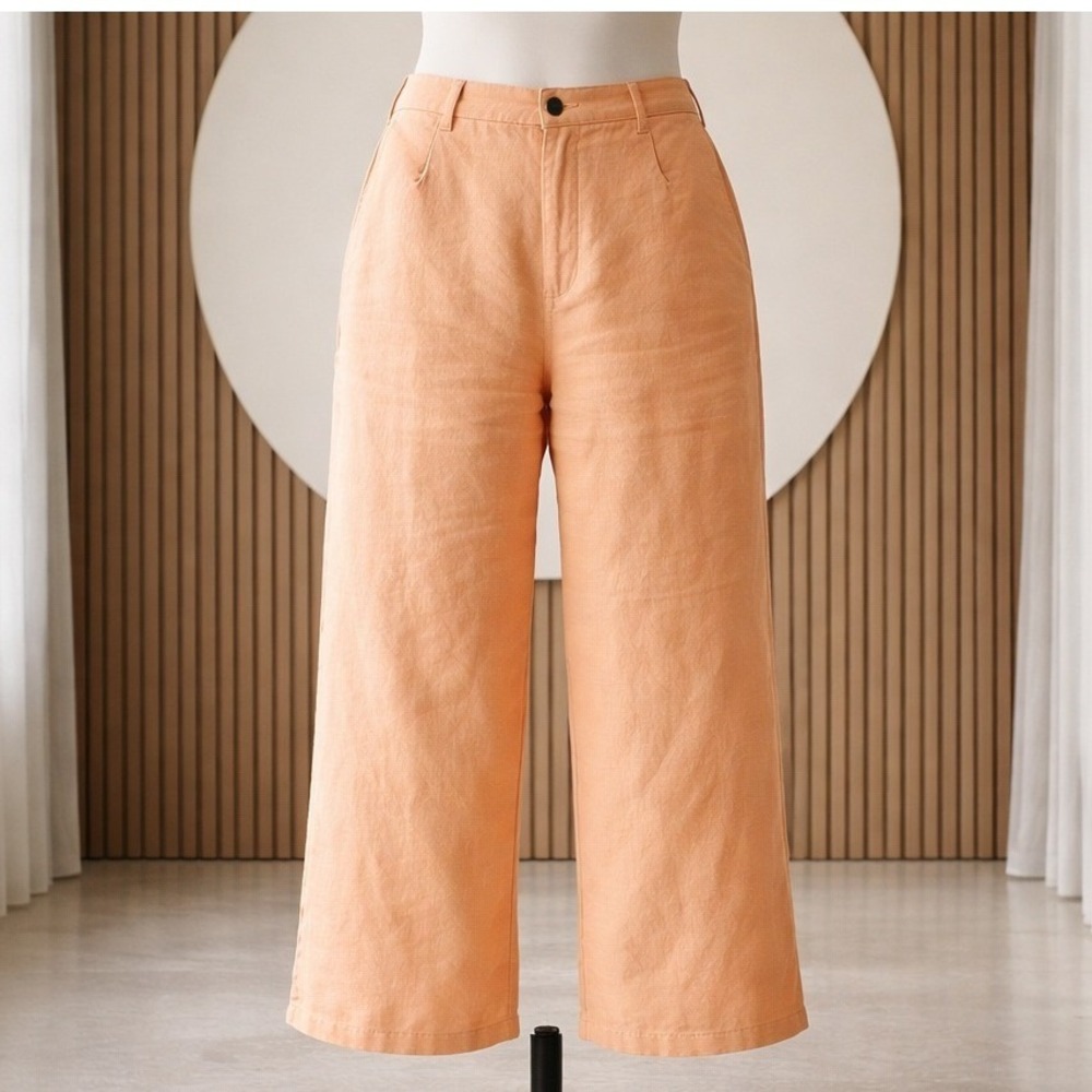 J. Jill Wide-Leg Pants in Peach